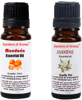 

Gardens Of Aroma Mandarin Essential Oil And Jasmine Essential Oil(20 ml)