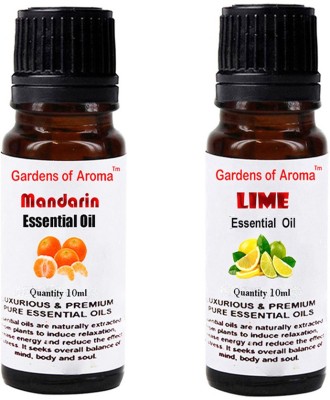 

Gardens Of Aroma Mandarin Essential Oil And Lime Essential Oil(20 ml)