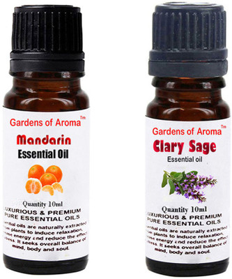 

Gardens Of Aroma Mandarin Essential Oil And Clary sage Essential Oil(20 ml)
