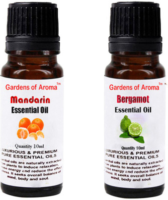 Gardens Of Aroma Mandarin Essential Oil And Bergamot Essential Oil(20 ml)