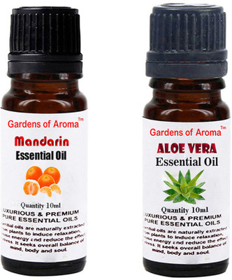 

Gardens Of Aroma Mandarin Essential Oil And Aloe vera Essential Oil(20 ml)
