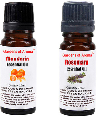 

Gardens Of Aroma Mandarin Essential Oil And Rosemary Essential Oil(20 ml)