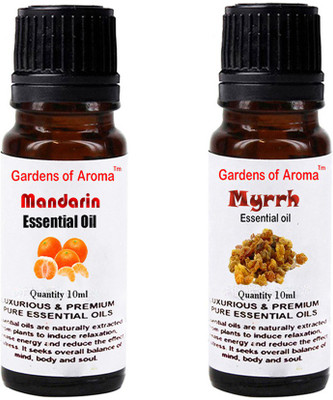 

Gardens Of Aroma Mandarin Essential Oil And Myrrh Essential Oil(20 ml)