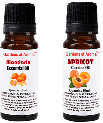 

Gardens Of Aroma Mandarin Essential Oil And Apricot Carrier Oil(20 ml)