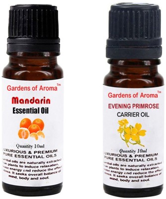 

Gardens Of Aroma Mandarin Essential Oil And Evening primrose Carrier Oil(20 ml)