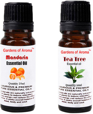 

Gardens Of Aroma Mandarin Essential Oil And Tea Tree Essential Oil(20 ml)
