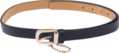 

Globus Women Casual Blue Artificial Leather Belt, Navy