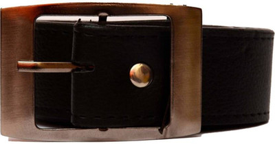 Cyclone Men Casual Black Artificial Leather Belt
