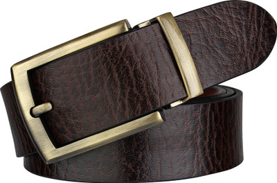 

ZORO Men Formal, Casual, Party Brown Genuine Leather Belt, Antique brown