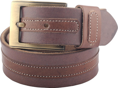 

Hidelink Men & Women Casual Brown Genuine Leather Belt