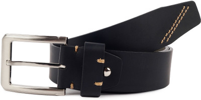 

Waist Wire Men Casual Black Genuine Leather Belt