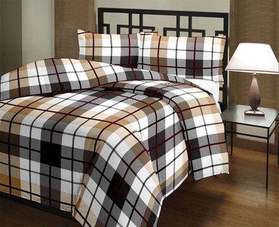 

Aay Kay Checkered  Dohar(Cotton, Multicolor