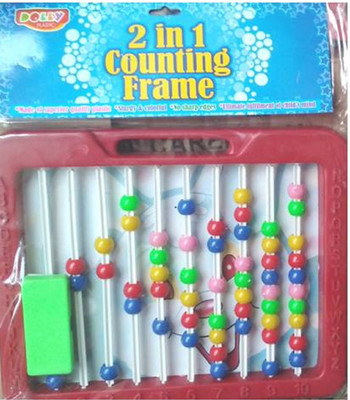 

P17 collection 2 in 1 COUNTING FRAME GAME FOR KIDS Board Game