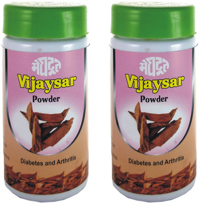 

KHADI MEGHDOOT AYURVEDIC VIJAYSAR POWDER 100 GM PACK OF 2(200 g)