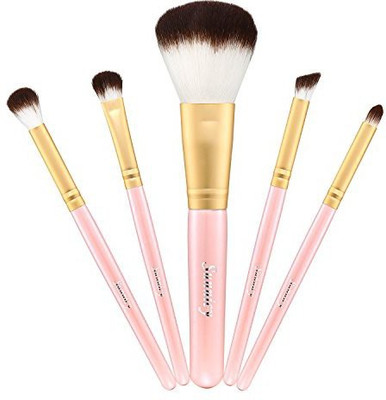 

Sunnicy 5 piece cosmetic brushes cosmetic makeup Brush(Pack of 5)