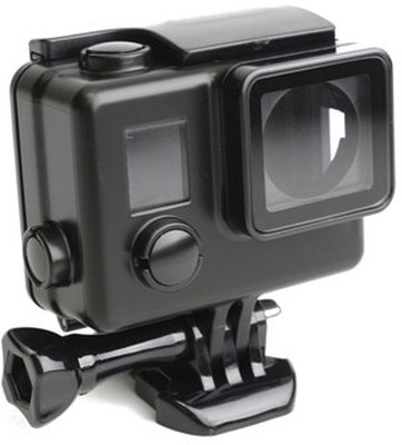 

Clover Black Protective Housing Case Cover USB Video Port Side Open Camera Bag(Black)
