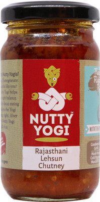 

Nutty Yogi Rajasthani Lehsun Chutney Chutney Paste(200 g)