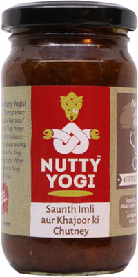 

Nutty Yogi Saunth, Imli, Khajoor Chutney Chutney Paste(250 g)