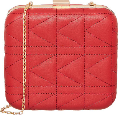 

Satya Paul Casual Maroon Clutch