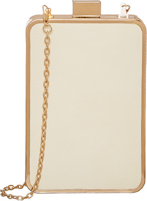 

Satya Paul Casual White Clutch