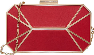 

Satya Paul Casual Red Clutch