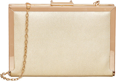 

Satya Paul Casual Gold Clutch