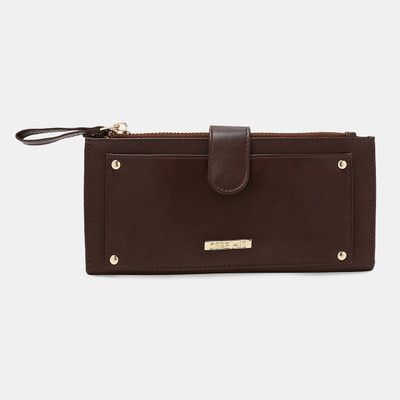 Cara Mia Casual Brown Clutch