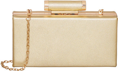 

Satya Paul Casual Gold Clutch