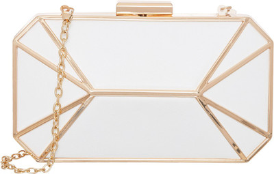 

Satya Paul Casual White Clutch