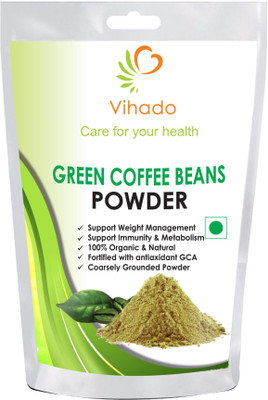 

Vihado Nutrition Green Coffee Beans Powder 250g for Weight Management Instant Coffee 250 g