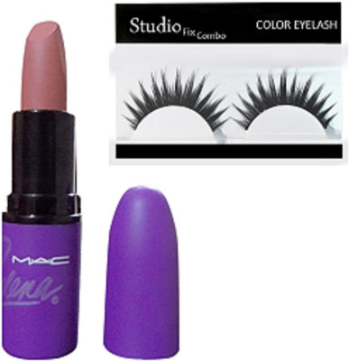 

Studio Fix Combo Eyelashes & Selena Matte Finish Nude Lipstick(Set of 2)