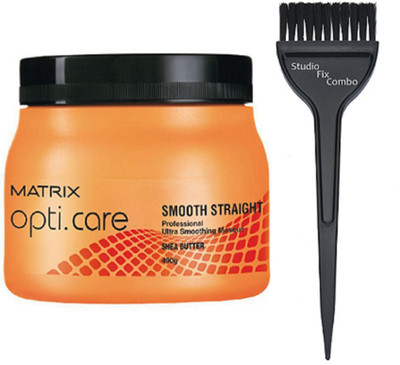Studio Fix Combo Hair Spa & Matrix OPTI CARE HAIR SPA Ultra Smoothing masque(Set of 2)
