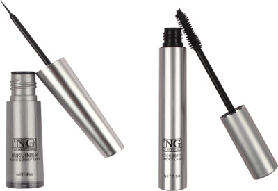 

LNG Excessive Combo 2 in 1 Smoky Eyeliner and Lash Mascara - Black(Set of 2)
