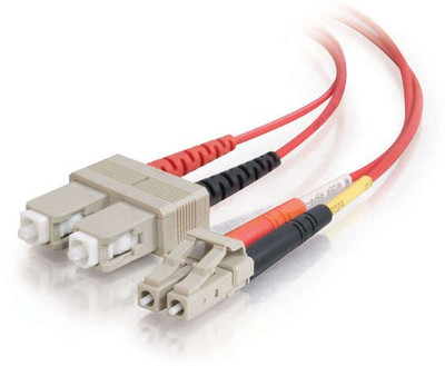 

Molex Fiber Patch Cable SC-LC MM OM1 3M Network Cable(Compatible with Networking, Orange)