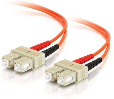 

Molex Fiber Patch Cable SC SC MM OM1 3Mt Network Cable(Compatible with Networking, Orange)
