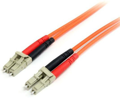 

Molex Fiber Patch Cable LC-LC MM 1Mtr Network Cable(Compatible with Networking, Orange)