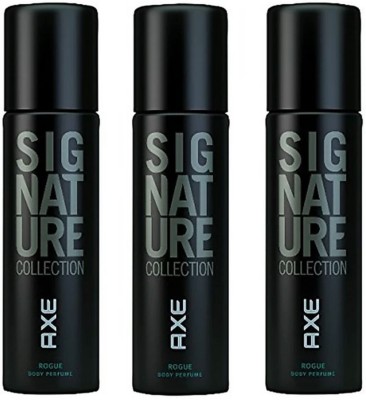 

AXE signature2 rogue Deodorant Spray(366 ml, Pack of 3) Body Spray - For Men(366 ml, Pack of 3)