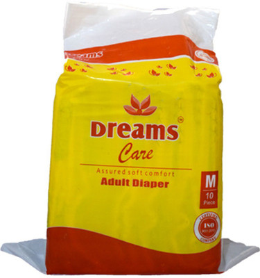 

Dreams Care DC_AD_M Adult Diapers - M(10 Pieces)