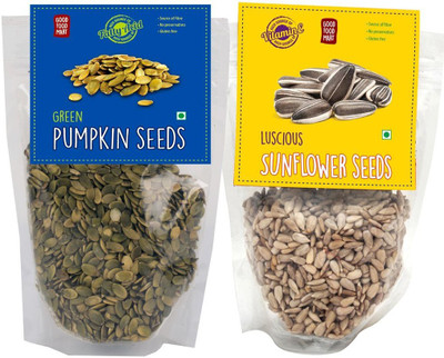

Good Food Mart Sunflower Seeds, Pumpkin Seeds(400 g, Pack of 2)