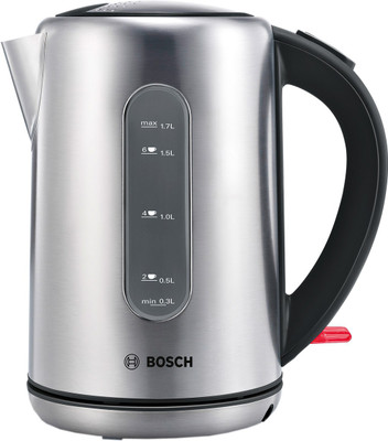 

Bosch TWK7901GB Electric Kettle(1.7 L, Silver, Black)