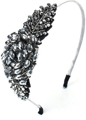 

Fifi Jewels Audrey Silver Hair Band(Silver)