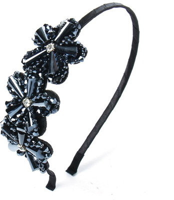 

Fifi Jewels Rose Grey Hair Band(Grey)