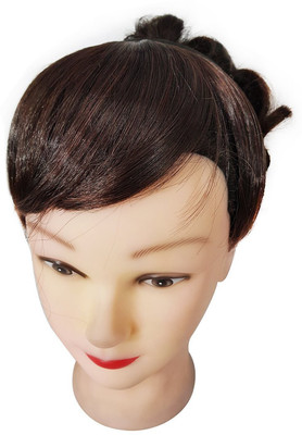 

BOXO Headband Bangs Neat Fringe Extensions Synthetic For Women And Girls Dark Brown, 40 Gram Pack Of 1 Hair Extension