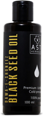 

AST Herbals 100% Pure Black Seed Oil (Kalonji OIl) - Unfiltered & Unrefined Hair Oil(100 ml)