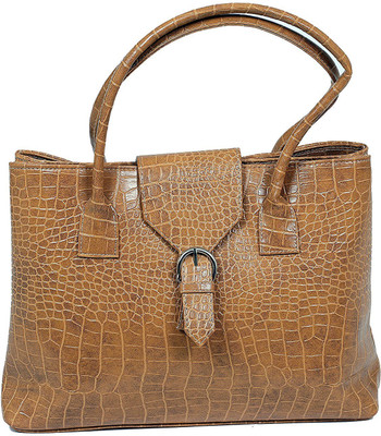

The Tote Shope Hand-held Bag(Brown)