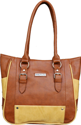 

Fantosy Hand-held Bag(Tan, Beige), Beige;tan