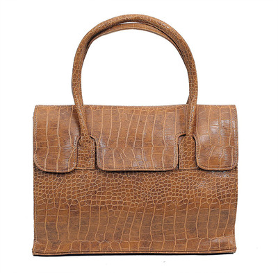 

The Tote Shope Hand-held Bag(Brown)