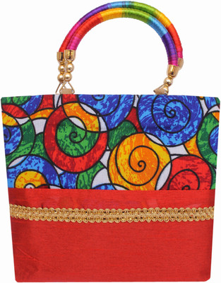

Milan's creation Hand-held Bag(Red)