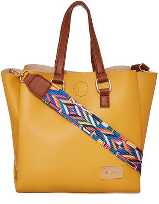 

Satya Paul Tote(Yellow, Brown), Brown;yellow