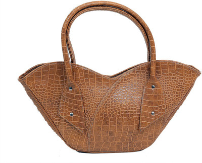

The Tote Shope Hand-held Bag(Brown)